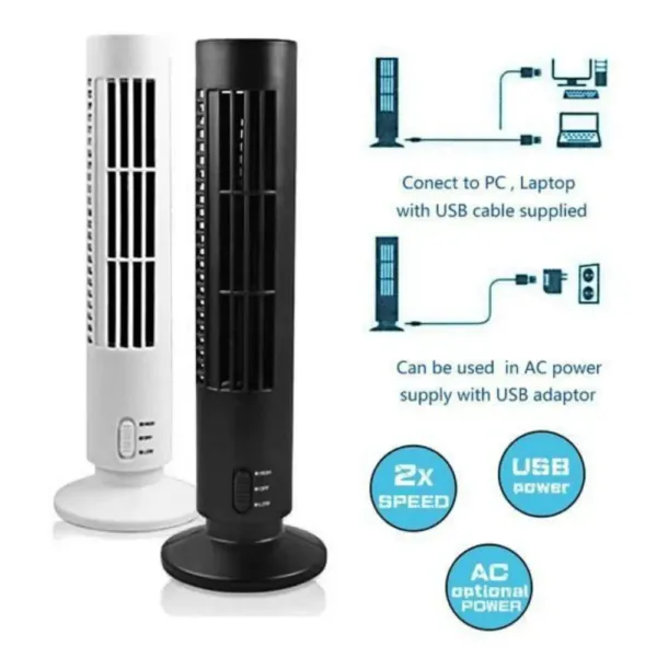Mini ventilateur colonne USB