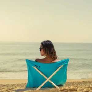 Transat de plage portable et pratique pour vos escapades estivales