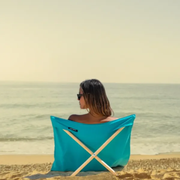 Transat de plage portable et pratique pour vos escapades estivales