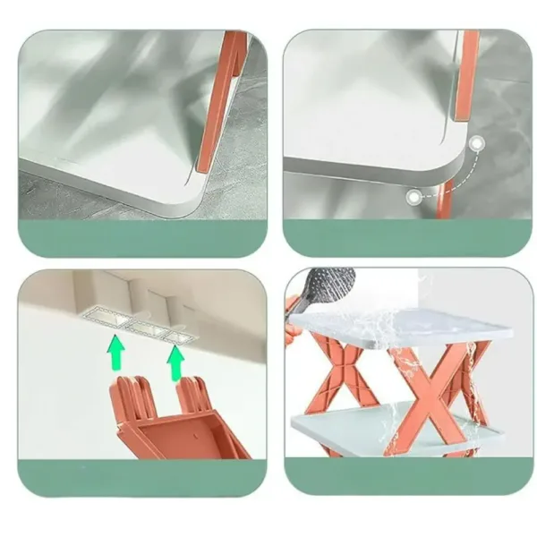 Multi-couches étagère à chaussures