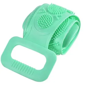 Brosse de bain en silicone pour un nettoyage efficace.