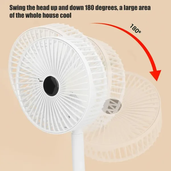 Rafraîchissez votre espace de travail avec notre ventilateur USB pliable.