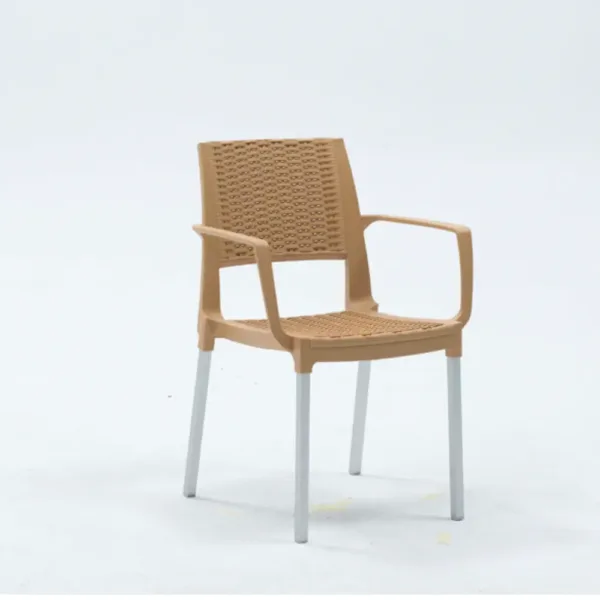 Chaise rotin ergonomique