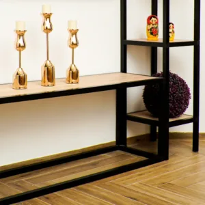 Table TV en aluminium modulable et durable