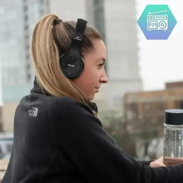 Détail des coussinets du Casque Bluetooth Sans Fil P47