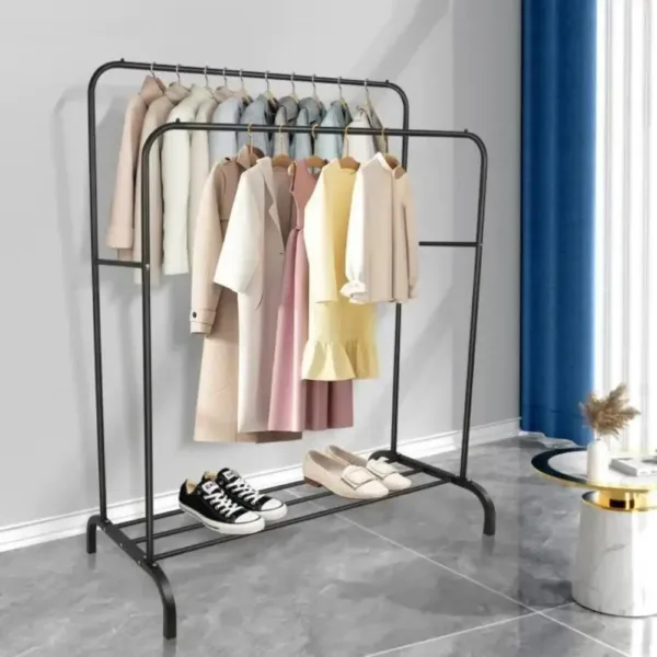 Organisateur de vêtements avec roulettes réglables