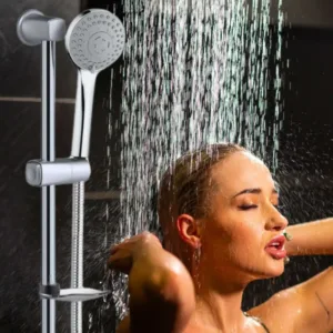 Douche relaxante avec ensemble combiné Chrome Mat