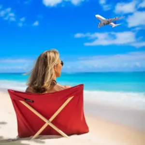 Fauteuil de plage en pin des Landes, votre oasis de détente