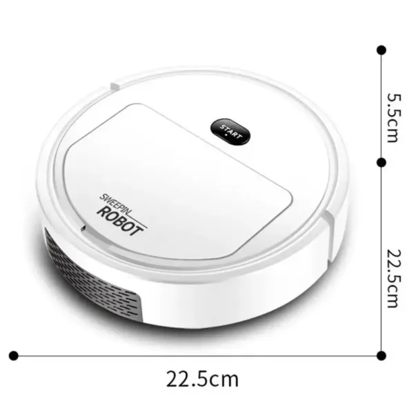 Aspirateur Robot Intelligent 3-en-1