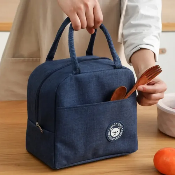 Sac à déjeuner avec insert en aluminium