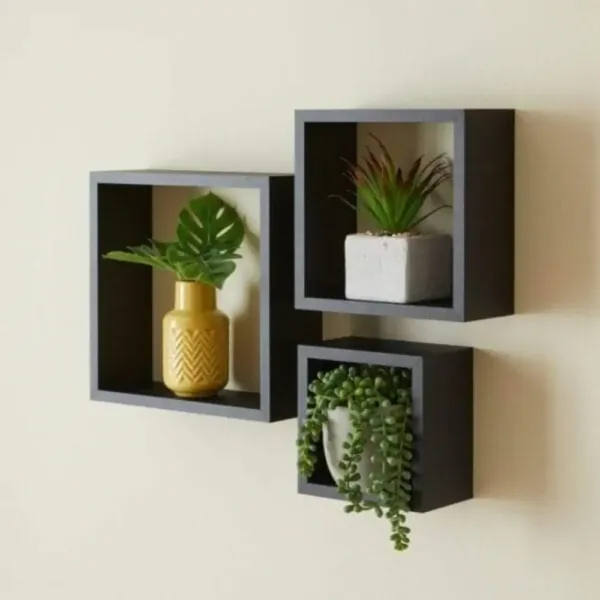 Cadres décoratifs MDF effet bois