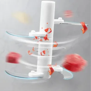 Hachoir alimentaire compact Ecoco Noir