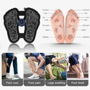 Massager des Pieds EMS avec télécommande.