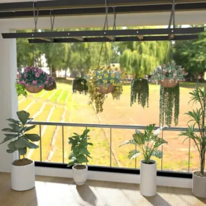 Porte serviette échelle en aluminium moderne.