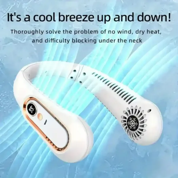 Ventilateur rechargeable avec batterie lithium 18650.