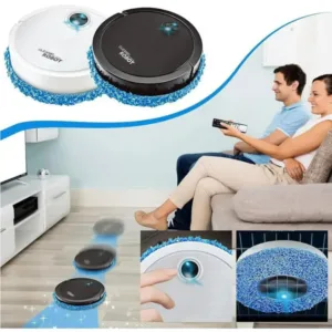 Mode de marche rotatif du robot aspirateur laveur.