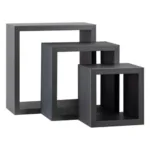 Lot de 3 Cadres Décoratifs Bois