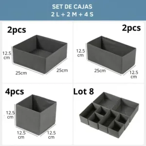 Organiseurs de rangement pliables