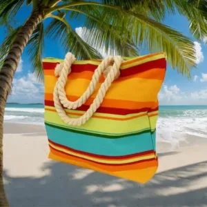 Sac de plage avec poche intérieure