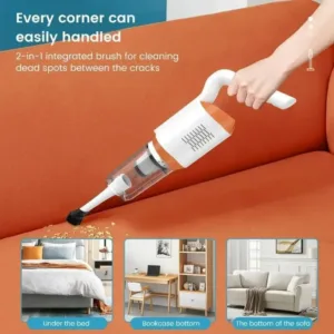 Aspirateur sans fil avec brosses multifonctions