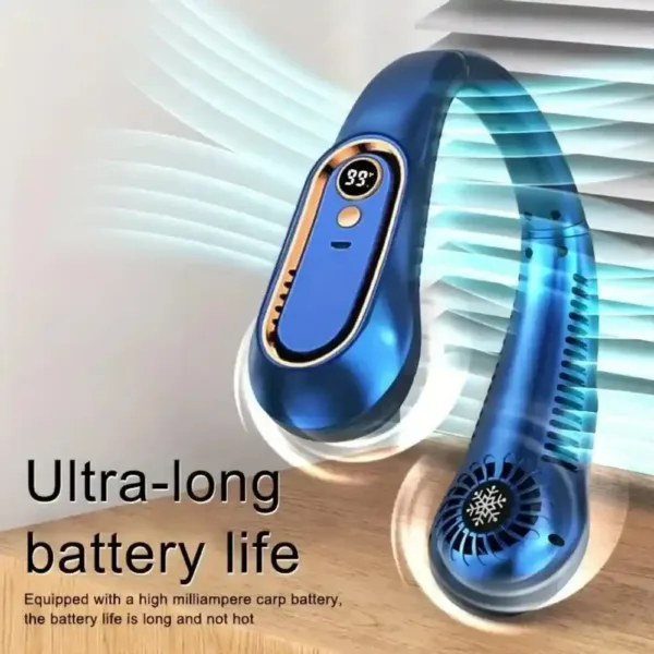 Ventilateur portable rechargeable 18650 pour cou.