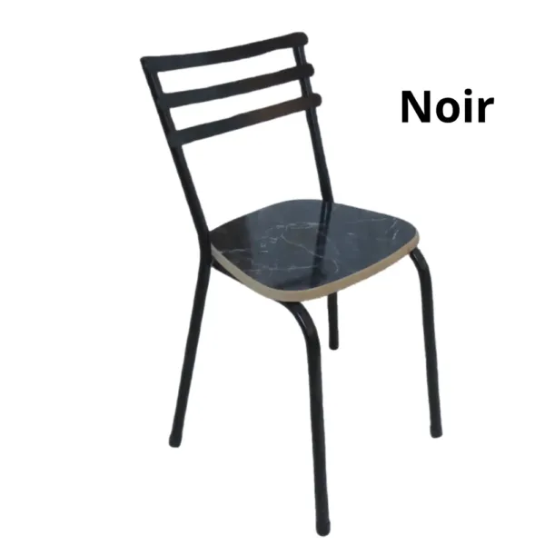 Chaise moderne bois et métal