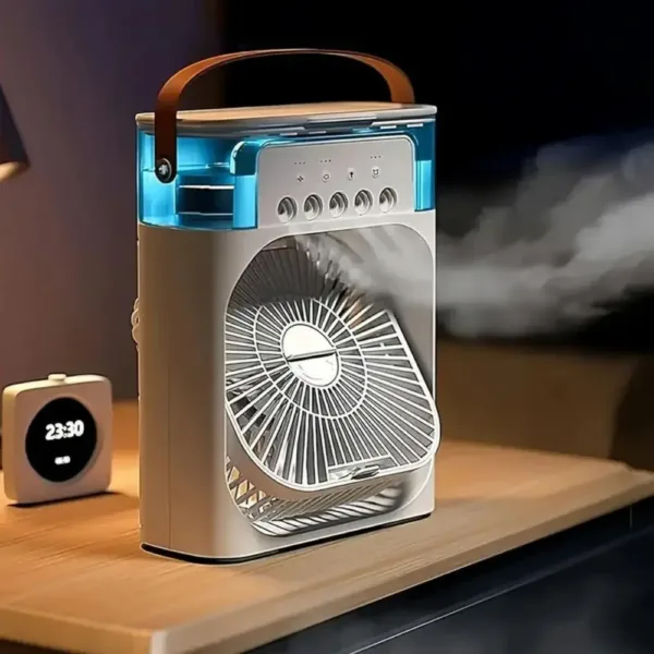 Ventilateur USB avec lumière LED multicolore