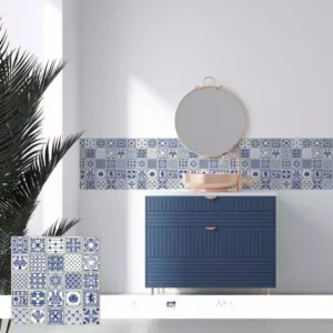 Carreaux autocollants PVC pour murs de cuisine
