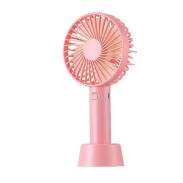 Ventilateur télescopique USB sur un bureau
