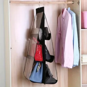 Organisateur 6 poches transparent