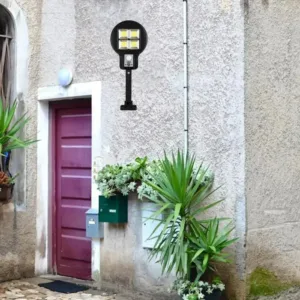 Lampe solaire LED 48 COB avec détection de mouvement