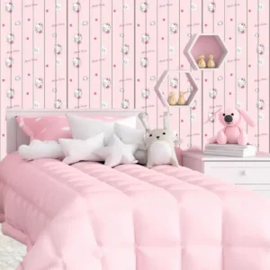 Panneaux muraux autocollants Hello Kitty 3D