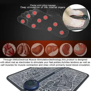 Massager des Pieds EMS avec chauffage i