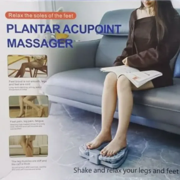 Massager plantaire compact et portable