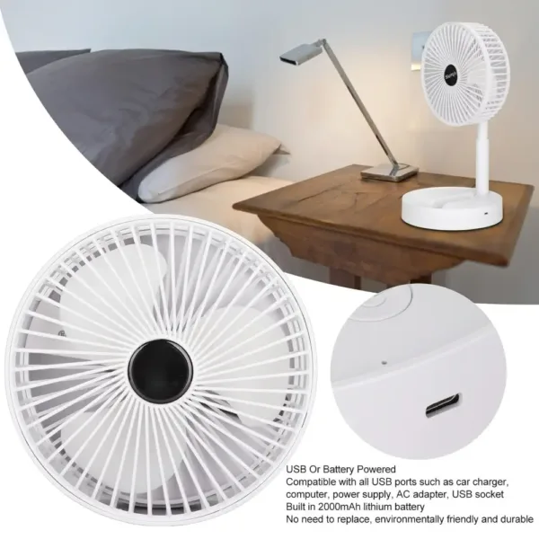Ventilateur USB ajustable