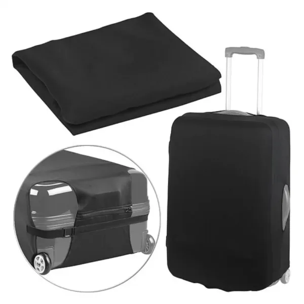 Housse de protection pour valise avec ouverture pour poignées