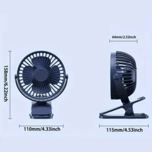 Clip ventilateur pour sac à dos
