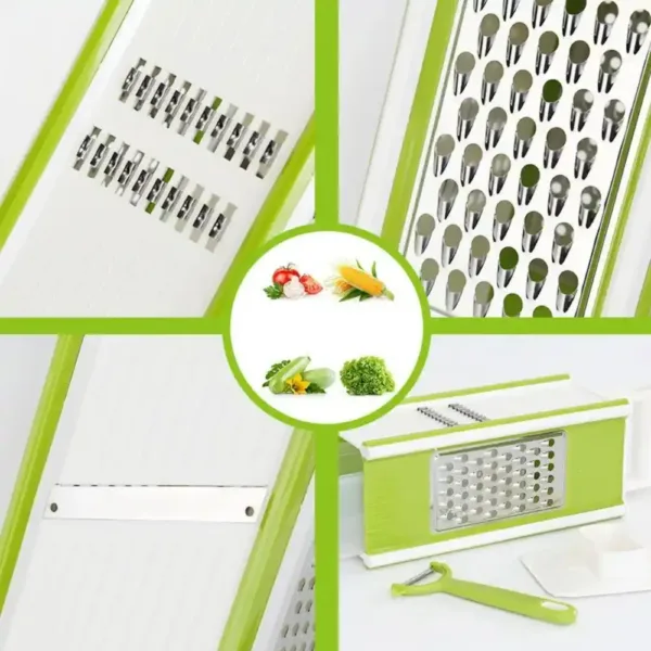 Set de coupe 6-en-1 en ABS et acier inoxydable