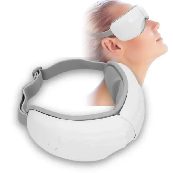 Massage oculaire relaxant avec musique intégrée pour une détente ultime.