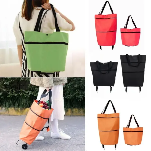 Sac chariot courses pratique