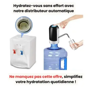 Distributeur d'eau rechargeable