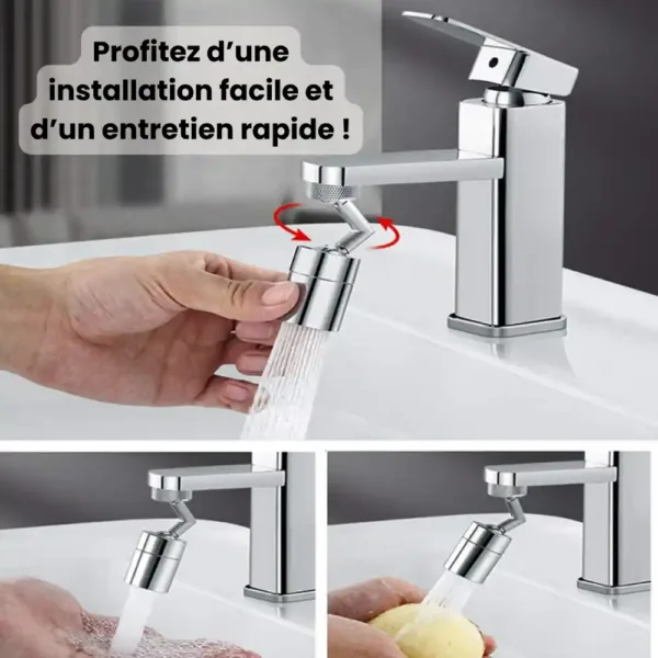 Installation facile robinet cuisine