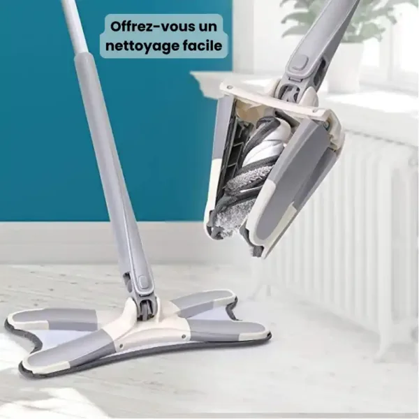 Tampon de vadrouille microfibre absorbant