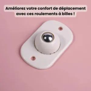 Roulements silencieux et résistants à l'usure