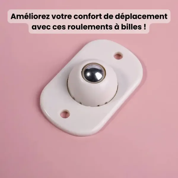 Roulements silencieux et résistants à l'usure