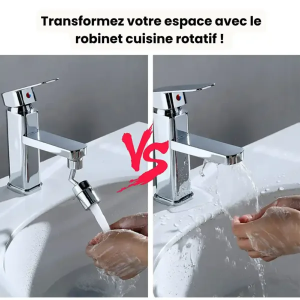 Robinet de cuisine avec surface polie