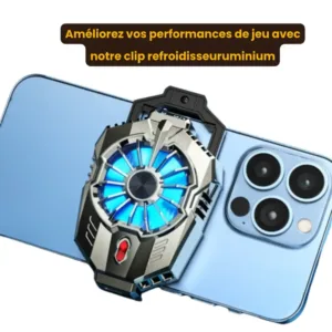 Dissipateur thermique pour mobile avec lumière LED
