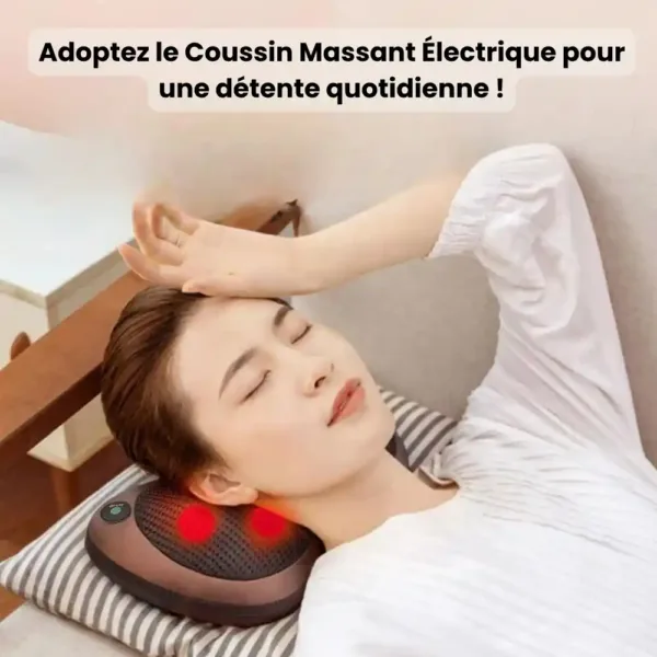 Coussin Massant avec sangle ajustable