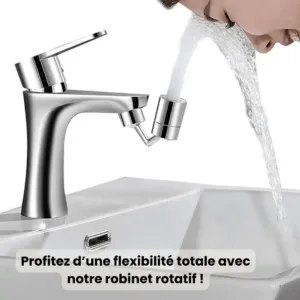 Robinet cuisine rotatif en ABS
