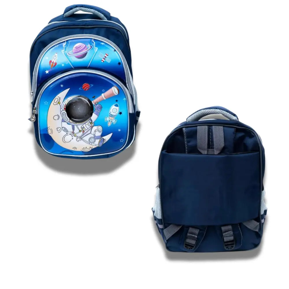 Sac à dos astronaute enfant bleu